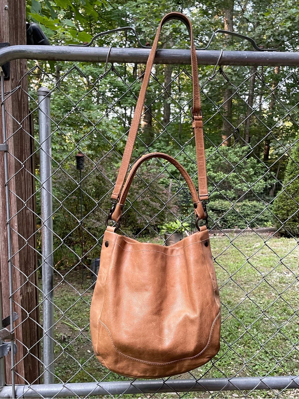 Frye Melissa Hobo Leather Bag